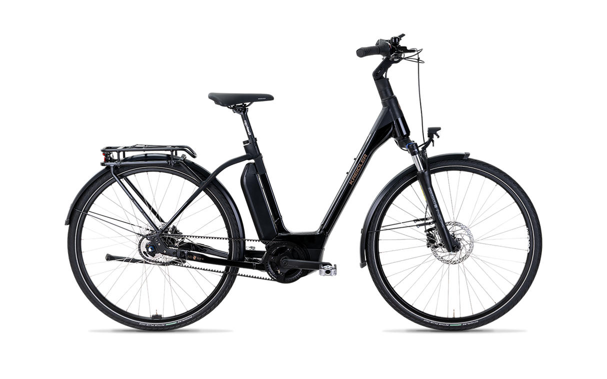 Vitality Eco 6 Comfort Remtræk sort - Kreidler elcykel - Dame